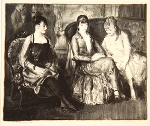 Elsie, Emma et Marjorie, 1921